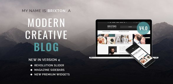 BRIXTON – WORDPRESS BLOG THEME